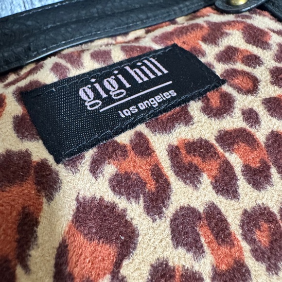 Authentic Gigi Hill Leopard Print Tote Bag - Picture 14 of 14
